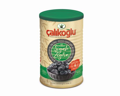 Çalıkoğlu Doğal Az Tuzlu Özel Özel  Siyah Gemlik Zeytin (Yeşil) 800gr