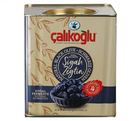 Çalıkoğlu Doğal Duble Salamura Gemlik Zeytin (Siyah) 10kg