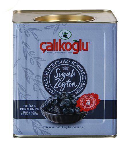 Çalıkoğlu Doğal Duble Yağlı  Gemlik Zeytin (Siyah) 10kg