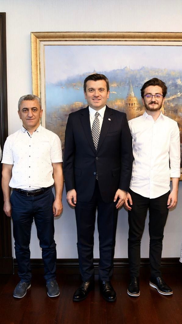 (Turkish) ÇALIKOĞLU’NDAN DIŞ İŞLERİ BAKAN YARDIMCIMIZA ZİYARET